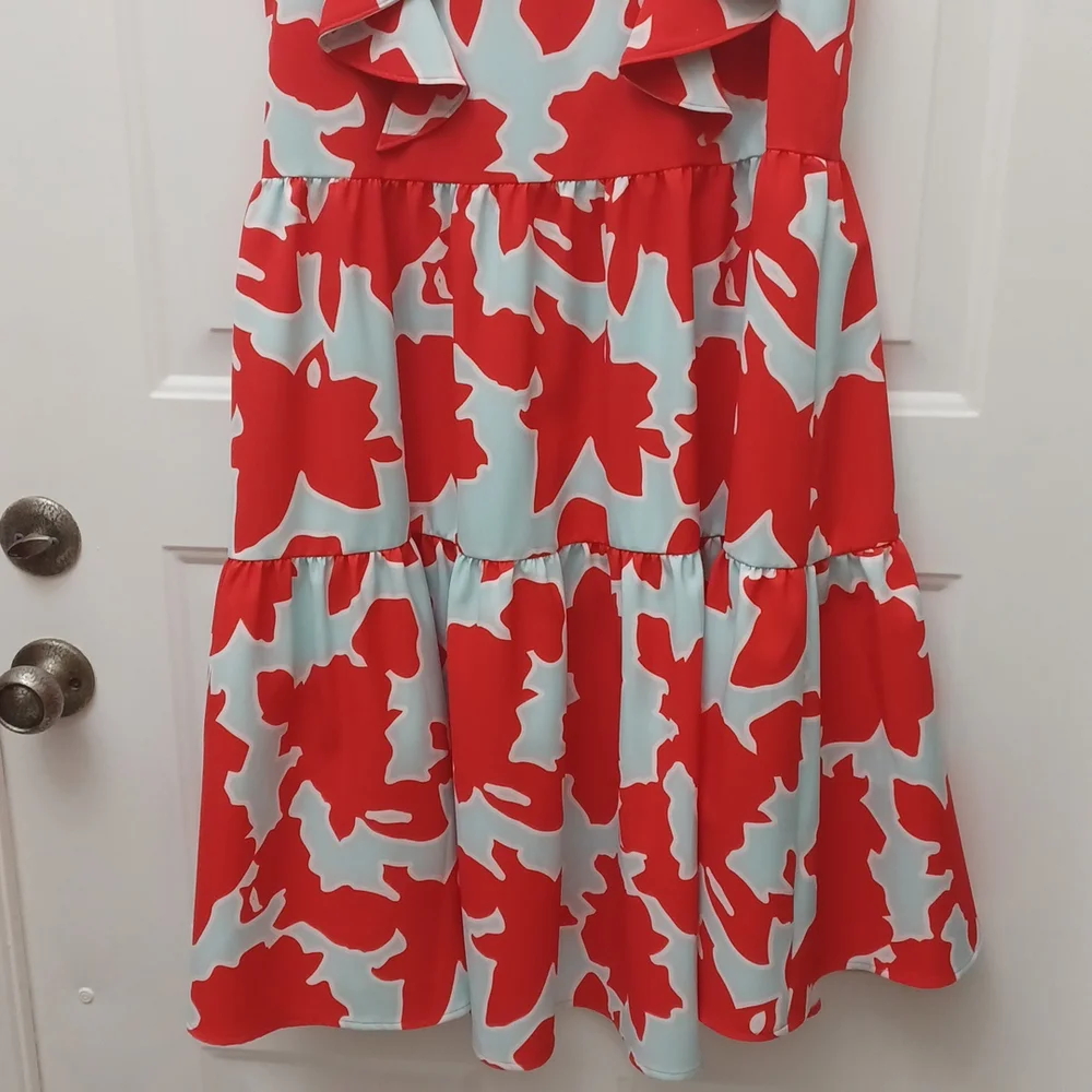 NWT Crosby by Mollie Burch Joe Joe high low summer dress Azalea Blooms $248 - Picture 6 of 8
